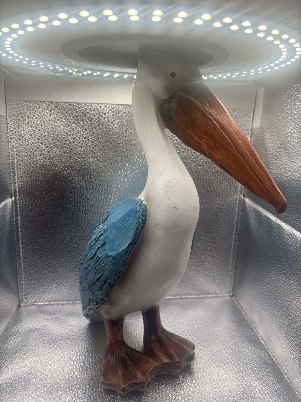 Prince Edward Island Hand Carved Wood Pelican